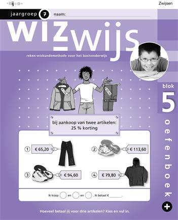Wizwijs groep 7 plus oefenboek 5