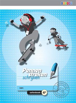 Pennenstreken Oefenboek 4A blokschrift groep 4