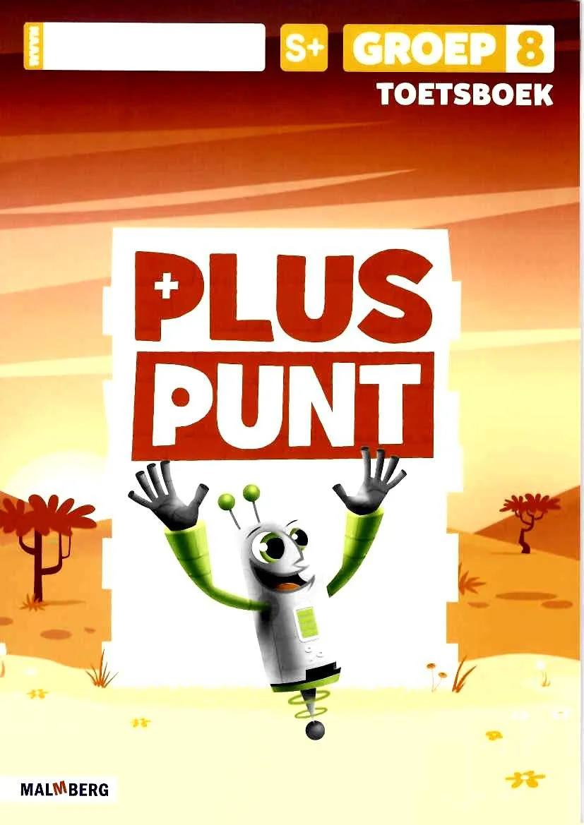 Pluspunt 4 Toetsboek S+ groep 8